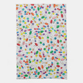 薬ナース薬局医師ピルデザイン キッチンタオル (縦)