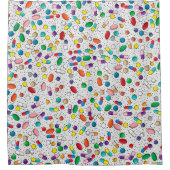 薬ナース薬局医師ピルデザイン シャワーカーテン (正面)