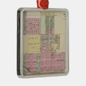 薬ロッジ、カンザスの都市 メタルオーナメント (右)