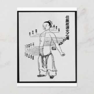 薬中国の学表 ポストカード