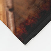 薬事表中世の場面 フリースブランケット (角)