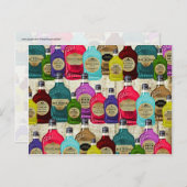 薬人用魔法ポーション薬効強直ボトル ポストカード (正面/裏面)