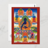 薬仏チベット仏壇カード ポストカード (正面/裏面)