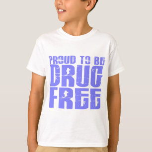 薬剤があること誇りを持った淡いブルーの2つを放して下さい Tシャツ