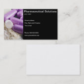 薬剤の解決の名刺 名刺 (正面/裏面)