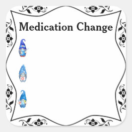 薬剤変更ヘルスジャーナル スクエアシール