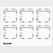 薬剤変更ヘルスジャーナル スクエアシール (シート)