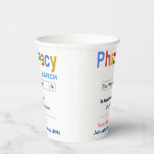 薬剤師おもしろいカスタム最高のの贈与 紙コップ (右)