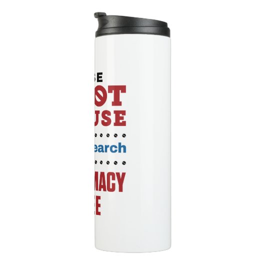 薬剤師おもしろい引用文薬学学位 タンブラー (回転右)