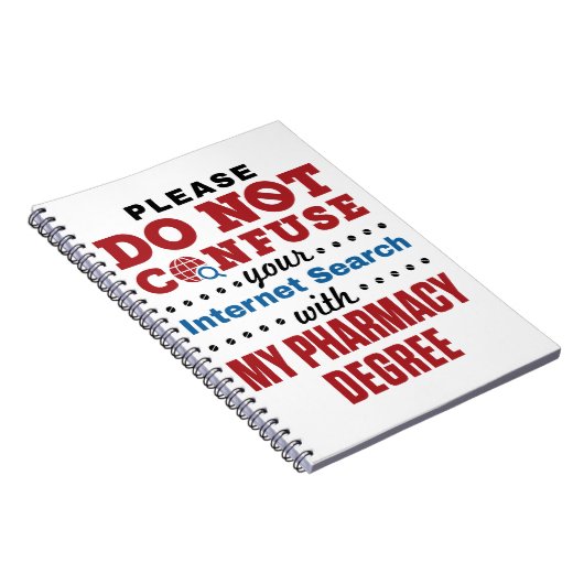 薬剤師おもしろい引用文薬学学位 ノートブック (右側)