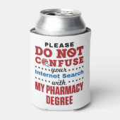 薬剤師おもしろい引用文薬学学位 缶クーラー (缶正面)
