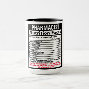 薬剤師おもしろい贈与用マグ マグカップ