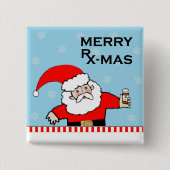 薬剤師おもしろい 缶バッジ (正面)