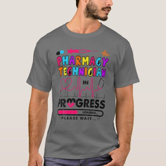 薬剤師が将来薬剤師として活躍 Tシャツ (正面)