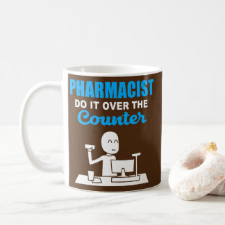 薬剤師が~の薬局でそれをする コーヒーマグカップ
