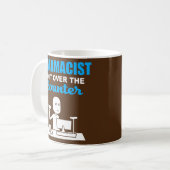 薬剤師が~の薬局でそれをする コーヒーマグカップ (正面左)