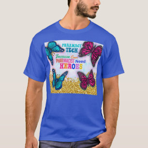 薬剤師でさえヒーローを必要とするので薬学の技術 Tシャツ