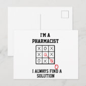薬剤師です いつだって解決策は見つかる ポストカード (正面/裏面)