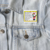 薬剤師のおもしろいなクリスマスのテーマのギフト 缶バッジ (インサイチュ)