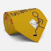 薬剤師のおもしろいな人のタイ ネクタイ (ロール)