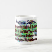 薬剤師のことわざのコーヒー・マグ コーヒーマグカップ (中央)