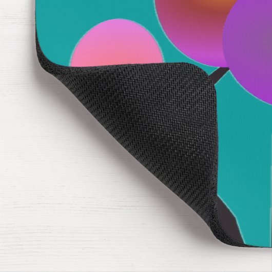 薬剤師のギフトのアートな木のデザイン マウスパッド (コーナー)