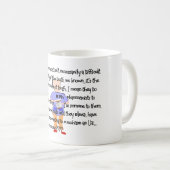 薬剤師のギフトの"精神異常の縁"のストーリーアート コーヒーマグカップ (正面右)