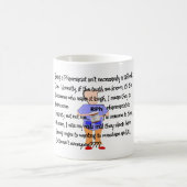 薬剤師のギフトの"精神異常の縁"のストーリーアート コーヒーマグカップ (中央)