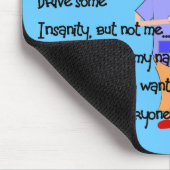 薬剤師のギフトの"精神異常の縁"のストーリーアート マウスパッド (コーナー)