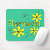 薬剤師のギフト、黄色いデイジー マウスパッド (マウス)