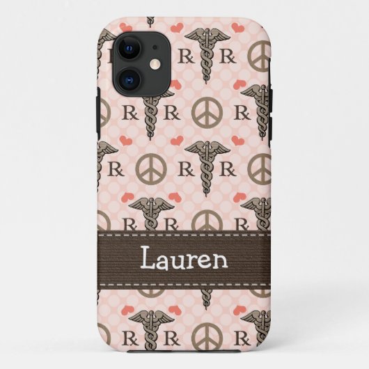 薬剤師のケリュケイオン Case-Mate iPhoneケース (裏面)