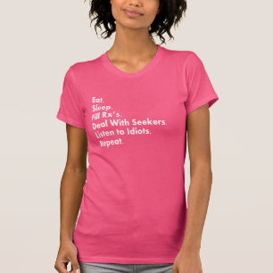 薬剤師のユーモアのTシャツ Tシャツ