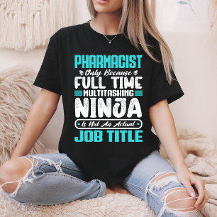薬剤師の役職の専門薬局技能 Tシャツ