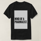 薬剤師の心 Tシャツ (デザイン正面)