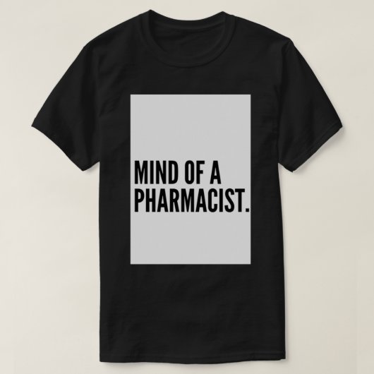 薬剤師の心 Tシャツ (デザイン正面)