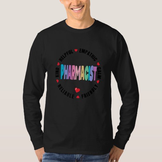 薬剤師の感謝ウィーク医療従事者の私 Tシャツ (正面)