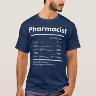 薬剤師の成分 Tシャツ