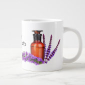 薬剤師の日コーヒーマグ(ボトルと花付き) ジャンボコーヒーマグカップ (右)