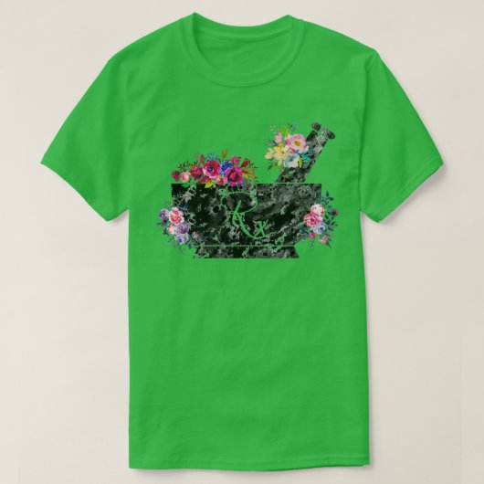 薬剤師の杵と臼2 Tシャツ (デザイン正面)