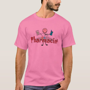 薬剤師の棒人--ギフト Tシャツ