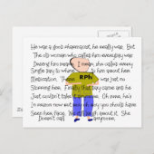 薬剤師の物語ARt "彼失ったはそれを!" ポストカード (正面/裏面)