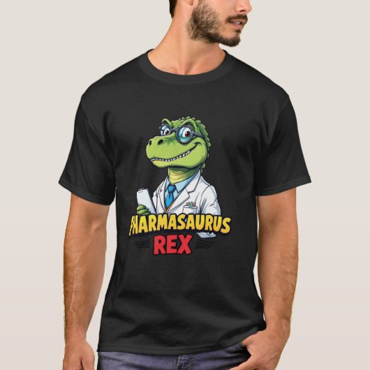 薬剤師の王様 薬局 薬剤師 テクニシャン 漢方薬 Tシャツ (正面)