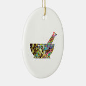 薬剤師の石臼 セラミックオーナメント (右)