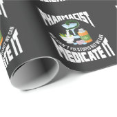 薬剤師の職業引用文医学ドクターユーモア ラッピングペーパー (ロールコーナー)