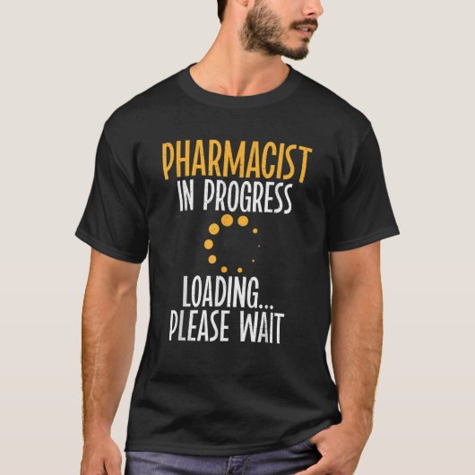 薬剤師の読み込み中です。Pharmaを待ってください Tシャツ (正面)