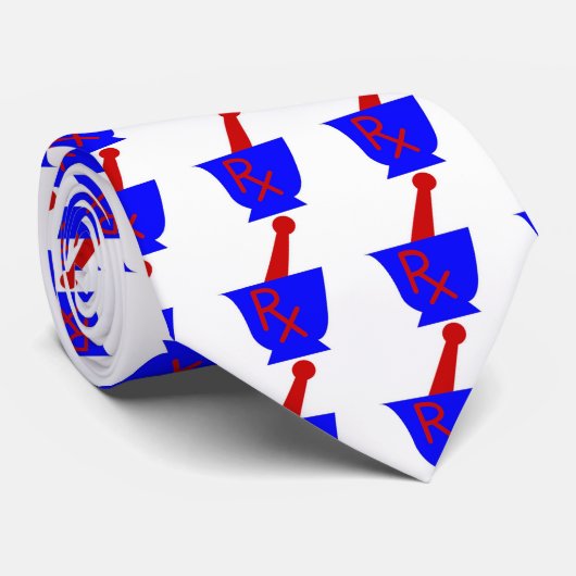 薬剤師の首のタイ ネクタイ (ロール)
