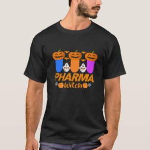 薬剤師の魔女薬学テクおもしろいス女性製薬会社 Tシャツ