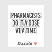 薬剤師は一度に一回投与する シール (シート)