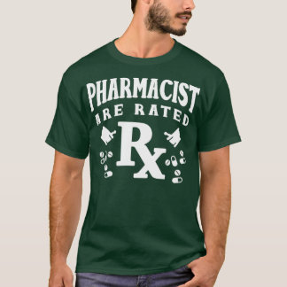 薬剤師はRx薬剤師技術者と評価されている Tシャツ