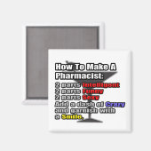 薬剤師を作る方法 マグネット (正面/裏面)